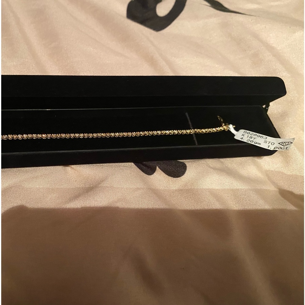 18 carat Tennis bracelet Si clarity 1 carat